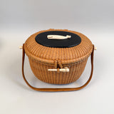 Vintage Nantucket Basket Purse by José Formoso Reyes 1959