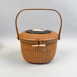 Vintage Nantucket Basket Purse by José Formoso Reyes 1959