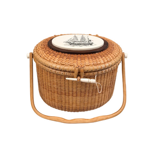 Vintage Nantucket Basket Purse by Gerald Brown