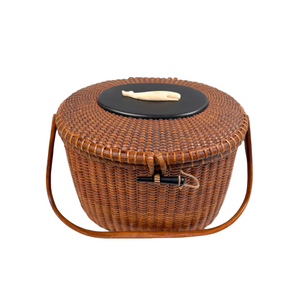 Vintage Nantucket Basket Purse by José Formoso Reyes