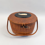 Vintage Nantucket Basket Purse by José Formoso Reyes