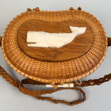 Vintage Nantucket Basket Purse by Martin Brown