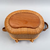 Vintage Nantucket Basket Purse by Martin Brown