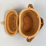 Vintage Nantucket Basket Purse by Martin Brown