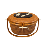 Vintage Nantucket Basket Purse by Stephen Gibbs