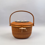 Vintage Nantucket Basket Purse by Stephen Gibbs