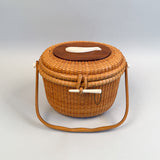Vintage Nantucket Basket Purse by David O. Hoyt