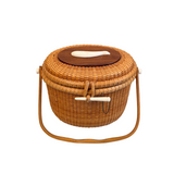 Vintage Nantucket Basket Purse by David O. Hoyt