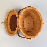 Vintage Nantucket Basket Purse by David O. Hoyt