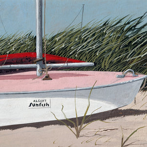 Madaket Sunfish Painting by John Austin