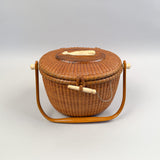 Vintage Nantucket Basket Purse by John Elder 1969