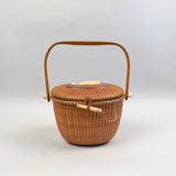 Vintage Nantucket Basket Purse by John Elder 1969
