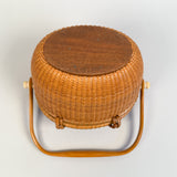 Vintage Nantucket Basket Purse by John Elder 1969