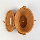 Vintage Nantucket Basket Purse by John Elder 1969