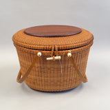 Vintage Nantucket Basket Purse by Bill Sevrens 1987