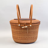 Vintage Nantucket Basket Purse by Bill Sevrens 1987