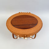 Vintage Nantucket Basket Purse by Bill Sevrens 1987