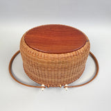 Vintage Nantucket Basket Purse by Bill Sevrens 1987