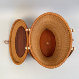 Vintage Nantucket Basket Purse by Bill Sevrens 1987