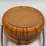 Vintage Nantucket Basket Purse by Maureen Reed 1986