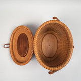 Vintage Nantucket Basket Purse by Maureen Reed 1986