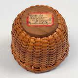 Antique Nantucket "Egg" Basket by Ferdinand Sylvaro