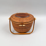 Vintage John Elder Nantucket Basket Purse 1975