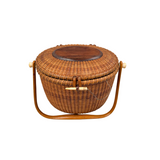 Vintage John Elder Nantucket Basket Purse 1975