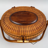 Vintage John Elder Nantucket Basket Purse 1975