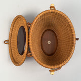 Vintage John Elder Nantucket Basket Purse 1975