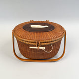 Vintage Nantucket Basket Purse by Sherwin Boyer