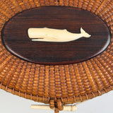 Vintage Nantucket Basket Purse by Sherwin Boyer