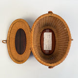 Vintage Nantucket Basket Purse by Sherwin Boyer