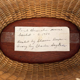 Vintage Nantucket Basket Purse by Sherwin Boyer