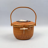 Vintage Nantucket Basket Purse by Stephen Gibbs