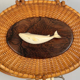 Vintage Nantucket Basket Purse by Stephen Gibbs