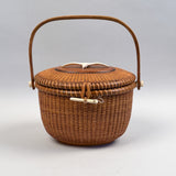 Vintage Nantucket Basket Purse by WM. & J Reis. 1974