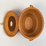 Vintage Nantucket Basket Purse by WM. & J Reis. 1974