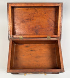 Antique Scrimshaw Sewing Chest