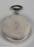 Antique Silver Pocket Compass - Bancks, London
