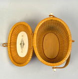 Vintage Nantucket Basket Purse by W. & J. Sayle