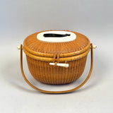 Vintage Nantucket Basket Purse by W. & J. Sayle