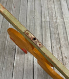 Antique Folk Art Wooden Rooster Weathervane