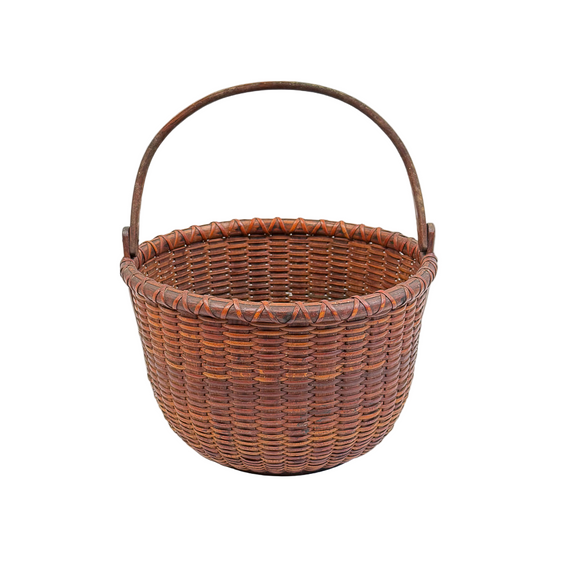 Antique Nantucket Basket by Rowland Folger