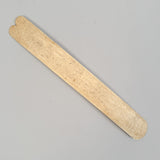 Antique Scrimshaw Whalebone Busk with Vignettes