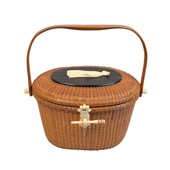 Vintage Nantucket Basket Purse by José Formoso Reyes