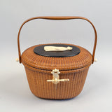 Vintage Nantucket Basket Purse by José Formoso Reyes