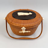 Vintage Nantucket Basket Purse by José Formoso Reyes