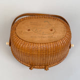 Vintage Nantucket Basket Purse by José Formoso Reyes