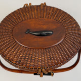 Vintage Nantucket Basket Purse by José Formoso Reyes
